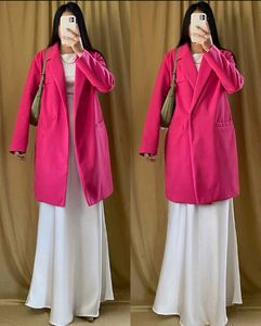 Hot Pink Overcoat/Blazer