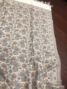 Pure Pashmina Floral Pattern Shawl
