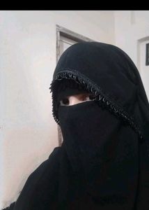 Combo Of Totally New Black Hijab &amp; Ghunghat Niqab