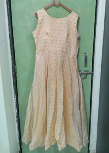 Elegant Purple Ethnic Dress