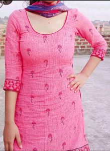 Punjabi Cotton Patiala Suit