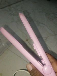 Pink Mini Hair Straightener