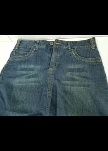 Denim Skirt