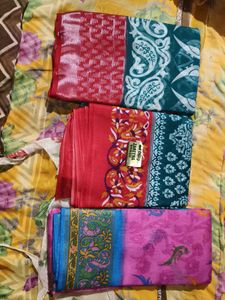 Wonderful Sarees For Beautiful Womens..Combo Off