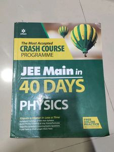 JEE Main Physics In 40 Days By Arihant
