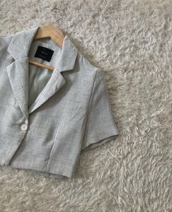 Korean Style Cropped Blazer