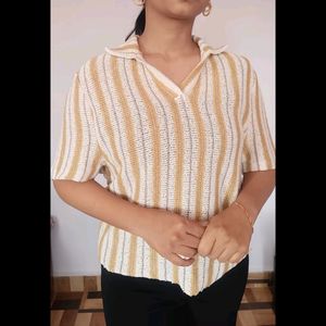 Yellow Line Top