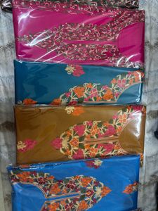 Embroidered Dress Material Set