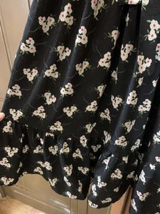Cute Korean Floral Dress