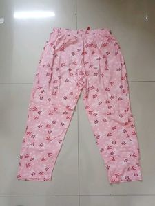 Pink Floral Print Lounge Pants