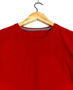Red Crop Top