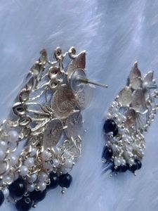 Floral Beaded Earrings