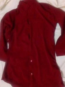 Burgundy Shirt
