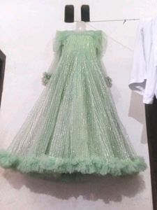Elegant Green Ethnic Gown