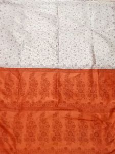 Elegant Floral Print Saree