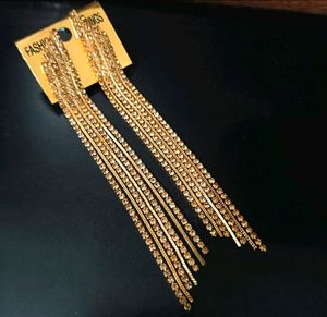 New Golden Stylish Earing For Girls💟