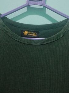Olive Green Long Sleeve Tee
