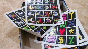 Magnetic Puzzle, Alphabet, Colour And Pictures