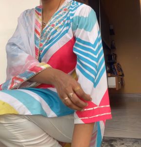 Colorful Kurta Set