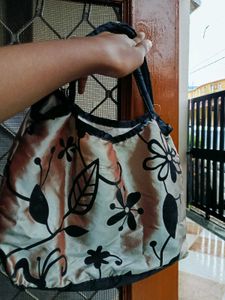 Classic Black Floral Bag