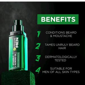 Garnier Men StrongBeard Beard &amp; Moustache Oil