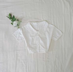Korean Lace Collar Shirt