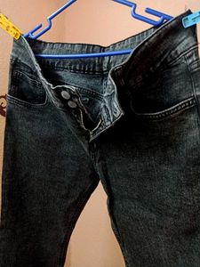 Women Flared Black Jeans Kotty