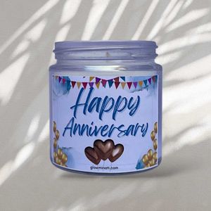 GLOWMINATi Happy Anniversary Scented Candle 110gm
