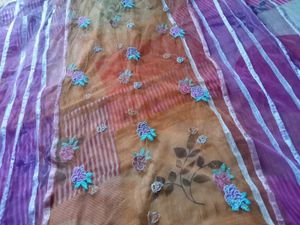 ✨✨✨✨Georgette pink dupatta