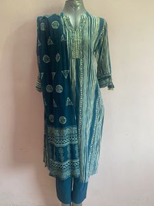 Elegant Cotton Kurta Pant Set