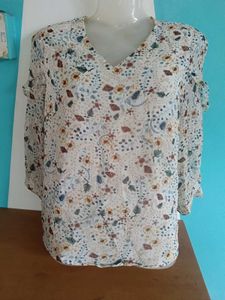Georgette Korean Tops