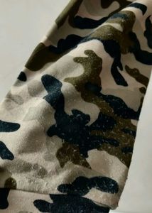 AN ARMY PRINT SWEATSHIRT BY DEAL JEANS