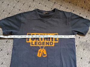 black Fortnite tshirt