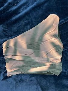 One-Shoulder Ruched Top