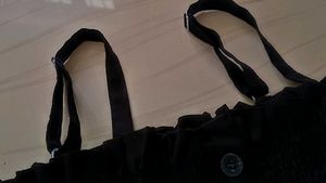 Strappy Black Tank Top