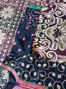 Embroidered Top N Pant With Dupatta