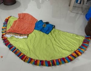 Colorful Lehenga Choli Set