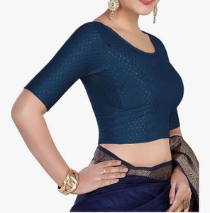 Never used Blue Stretchable Blouse Size