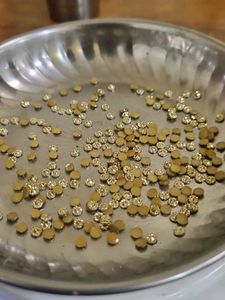 Golden Round Sequins 3g