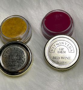 Red Wine Lip Balm And Vitamin C Li