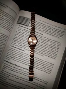 Rose Gold Quartz Watch