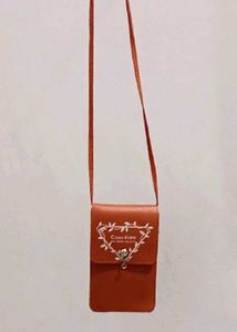 Cute Brown Crossbody Bag..🎀