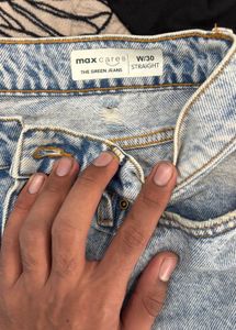 Ripped Light Wash Jeans