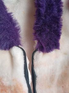 Fur Jacket With Half Sleeve