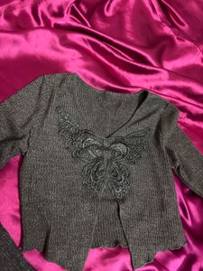 Fairycore Butterfly Top💚