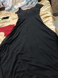 Latin Quarters Black Maxi Dress