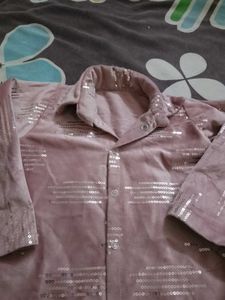 Girls' Sparkly Party Top