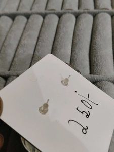 Floral Silver Earrings