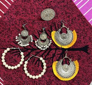 3+1 Pair Earrings