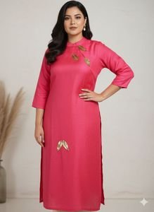 Pink Kurta